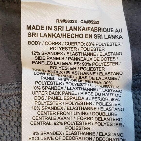 Nike Pro Leggings Women’s Size Large L Gray Hyperwarm Training Compression - Picture 12 of 13